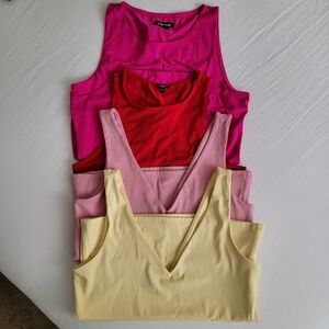 Express Body Contour Shirts - Set of 4